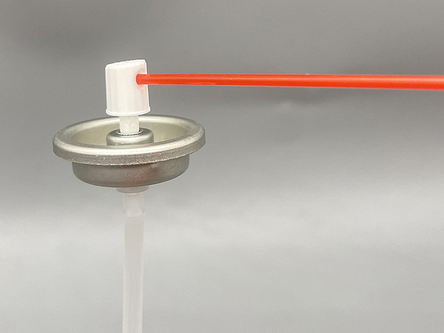 360 Degree Aerosol Valve with Actuator for Household Products – Perfect for Cleaning and Surface Treatments