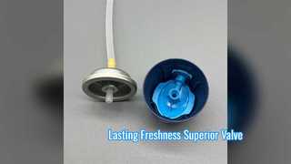 Deodorant Spray Valve Long Lasting Freshness
