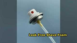 Leak Free Shaving Foam Valve For Men