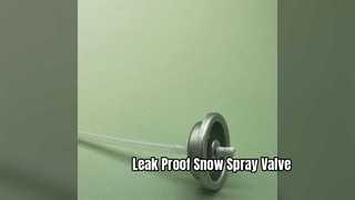 Eco Snow Spray Valve Leak Proof Green Festive Decor