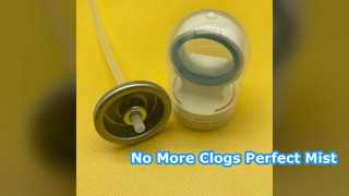 Anti Clog Dry Shampoo Actuator for Perfect Hair Volume