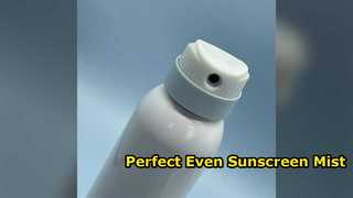 High Performance Sunscreen Spray Valve for Even Coverage
