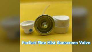 Best Sunscreen Aerosol Valve for Even Mist Coverage
