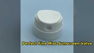 Best Sunscreen Aerosol Valve for Even Mist Coverage