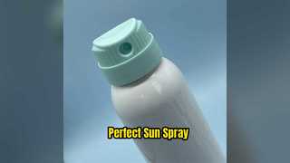 Sunscreen Aerosol Valve: Even Spray, No Leaks