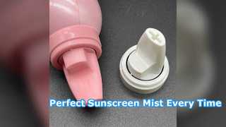 Advanced Sunscreen Aerosol Valve for Perfect Mist Coverage