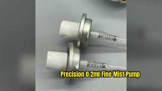 Precision Fine Mist Pump for Cosmetic and Medical Dosing