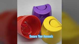 Aerosol Caps Secure Packaging Protection