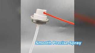 Precise Aerosol Valve for Smooth Lubrication