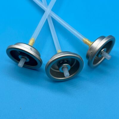 buy Hair Mousse Inverted Aluminum Valve with Smooth and Controlled Foam Output  online manufacture