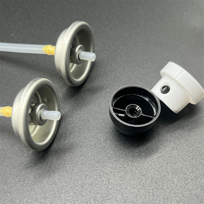 Buy 1 Inch Tinplate/Aluminum Aerosol Valve for Body Spray Cans with Leak Proof Performance online manufacture