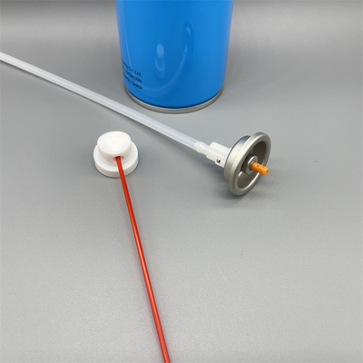Buy Heavy-Duty 360 Degree Aerosol Valve With Actuator for Automotive Lubricants and Degreasers with Clog-Resistant and Precision Nozzle online manufacture