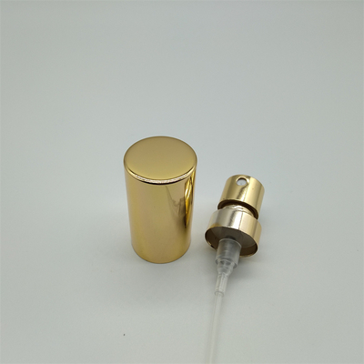 Buy Golden color perfume pump with cap Gold Or Silver 21mm Perfume Mist Spray online manufacture