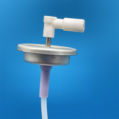 Buy One inch metal stem air freshener dosing valve for aerosol tinplate can  online manufacture