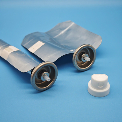 Buy 1 Inch Bag on Valve Aluminum Aerosol Metal Cans Bag on Valve Spray BOV for Oil Spray Cosmetic Spray online manufacture