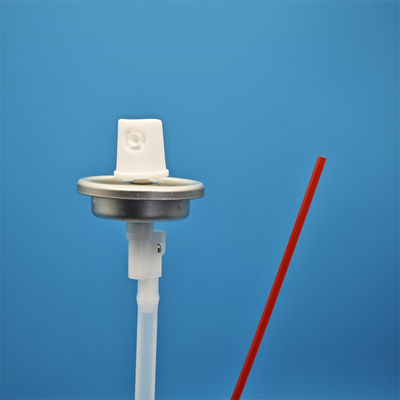 Buy 360 Degree Aerosol Valve With Actuator for Automotive Care & Cosmetic Formulas with Precision Dispensing & Chemical Resistance online manufacture