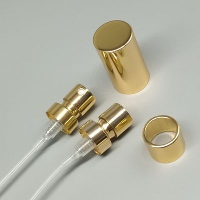 Buy Electroplated Perfume Pump with Metal Collar for Premium Perfume online manufacture