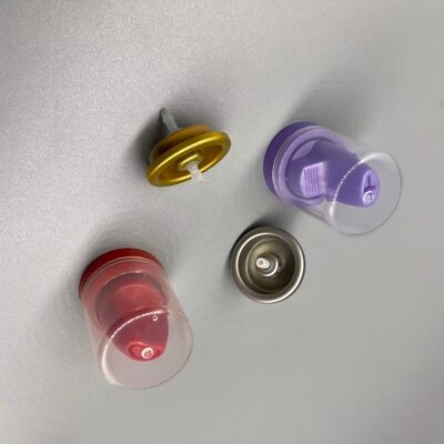 Buy Premium Aerosol Dispensing Valve with 25.4 mm Cup Diameter, Customizable Actuator Color, and Stainless Steel Spring for Hair Mousse online manufacture