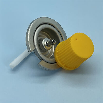 Buy Durable Butane Gas Valve with Tamper-Evident Seal and Leak-Proof DNM Nozzle for High-Pressure Tolerance online manufacture