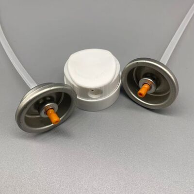 Buy Aerosol Dry Shampoo Spray Valve with High-Output Powder Mist Technology online manufacture