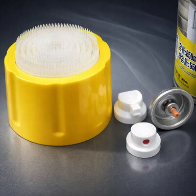 Buy High-Retention Foam Cleaner Aerosol Valve with Protective Cap Assembly online manufacture