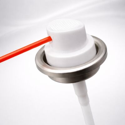 Buy 360° Spray Valve with Metal Tinplate Construction for Multi-Position Aerosol Dispensing online manufacture