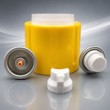 Buy Premium Foam Cleaner Aerosol Valve and Cap System with Dense Foam Output, Secure Cap Protection, and Surface Retention Support online manufacture