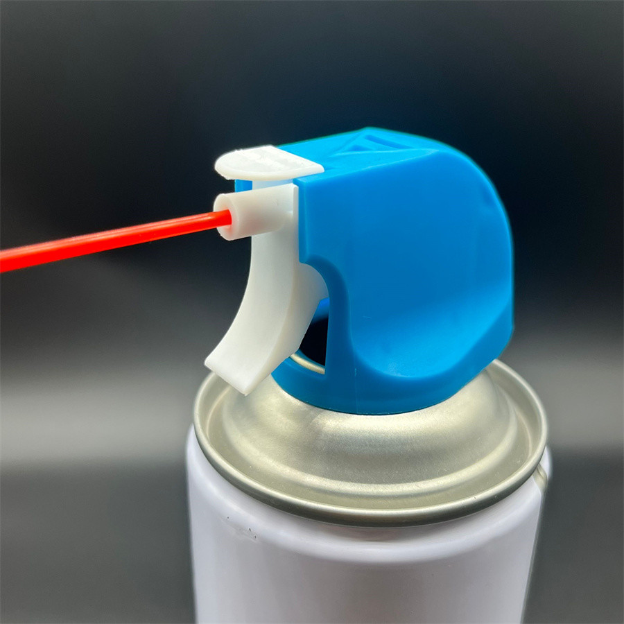 Industrial Trigger Spray Cap for Aerosol Lubricants & Cleaners