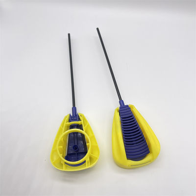 Sanitary Medical-Grade Foldable Nozzle Cap for Diagnostic Device and Sensor Ports with Luer Lock Compatibility