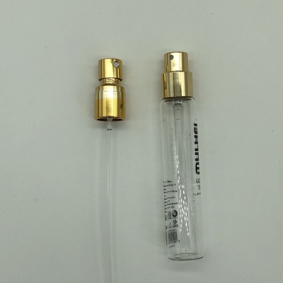 Precision Golden color Perfume Pump for Controlled Fragrance Dispensing and Elegant Packaging