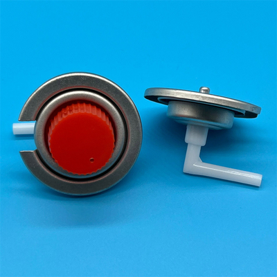 Lightweight Gas Cartridge Valve for Camping Stoves - Aluminum, Efficient and Easy to Use