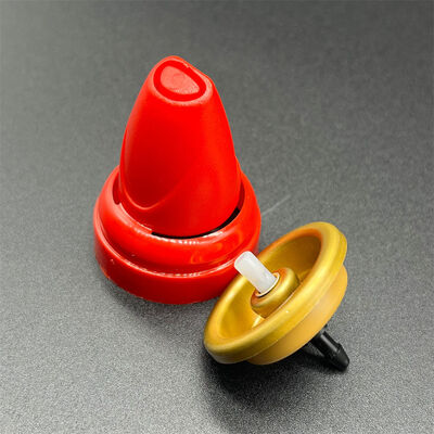 Luxury Inverted Aluminum Dispensing Valve for Hair Mousse Packaging