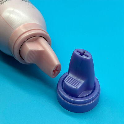 Certified Child-Resistant Aerosol Hair Mousse Dispenser for Family Households with Push-and-Turn Actuator and Tamper-Evident Seal