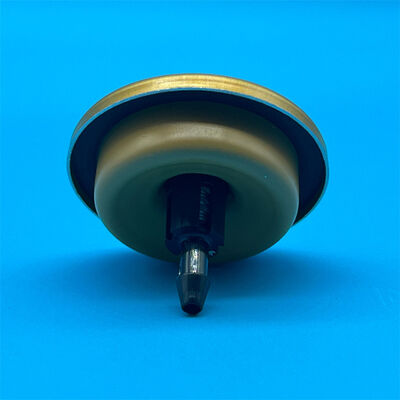 Premium Luxury Finish Aerosol Hair Mousse Dispenser for High-End Retail with Sleek Metallized Design.