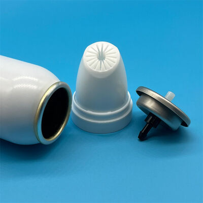 Sleek Minimalist Hair Mousse Aerosol Accessory for Modern Brand Aesthetics with Seamless Monobloc Actuator Design