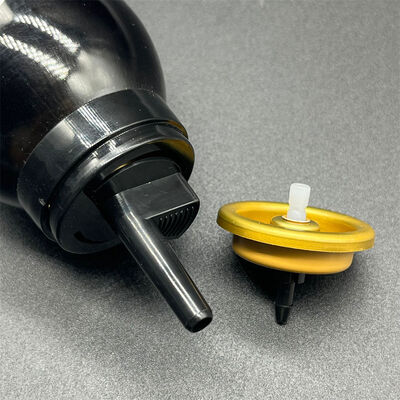 Ultra-Quiet Click Hair Mousse Dispenser Nozzle for Discreet Use in Shared Spaces with Noise-Reduction Design