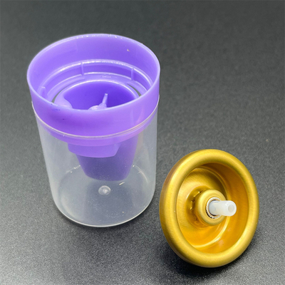 Eco-Friendly Hair Styling Product Valve | Biodegradable Materials | 0.8mm Orifice for Mousse and Gels