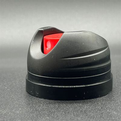 Body Spray Aerosol Valve Actuator with Discreet Flush-Mount Design, Wide-Angle Atomizing Nozzle, and Drip-Free Cut-Off