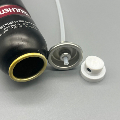 Premium Deodorant Aluminum Valve for Sprays - Ideal for Personal Care Products - Specification: Small Size