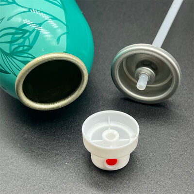 Dry Shampoo Spray Valve with Consistent Flow Control and Uniform Dispersion