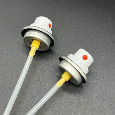 Dry Shampoo Valve with Consistent Spray Performance for Oil-Absorbing Formulas