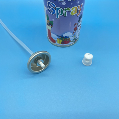 Precise Snow Spray Environmentally Friendly Aerosol Valve for Tinplate/Aluminum Cans