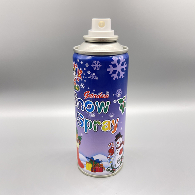 Snow Spray Aerosol Valve For Holiday Decorations And Festive Holidays