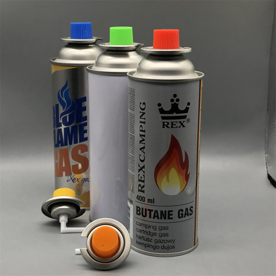Portable Empty Butane Gas Canister for Outdoor Cooking
