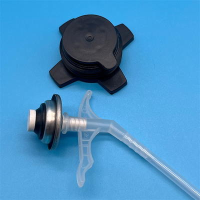 High Precision Spray Types Of Aerosol Valves For Polyurethane Foam With Long Stem