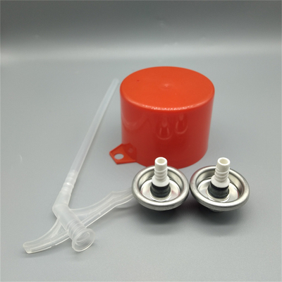 PU Foam Aerosol Valve with a Tight Seal and Maximum Expansion for Filling Gaps