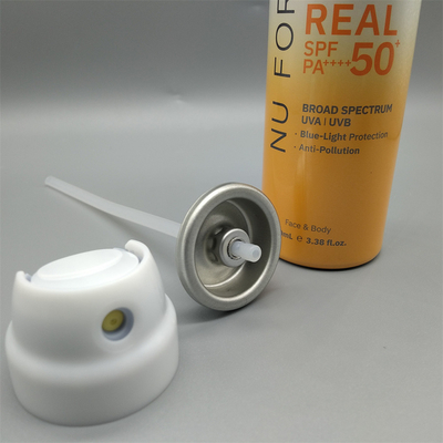 Effortless Sun Care Sunscreen Aerosol Valve For Even Dispensing
