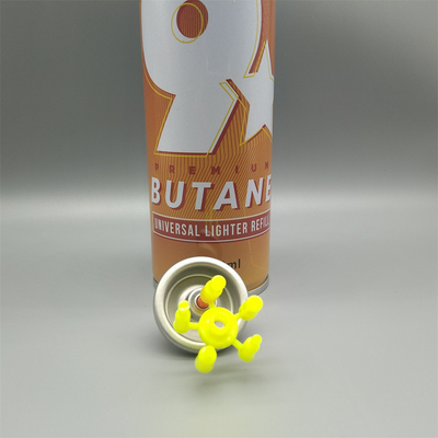 High-Performance Butane Refill Valve for Portable Camping Stoves with Leak-Proof Brass Construction