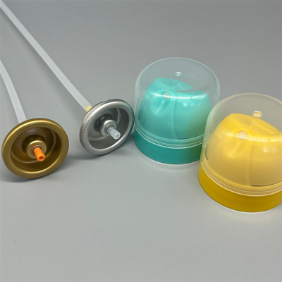 Medical-Grade Deodorant Body Spray Valve with Actuator for Sensitive Skin Formulations with Hypoallergenic Seal