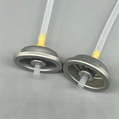Compact Deodorant Body Spray Valve with Actuator for Travel-Sized Products with Leak-Proof Seal
